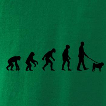 Evoluce pes Mops (muž-žena)