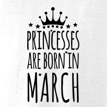 Princesses are born in March
