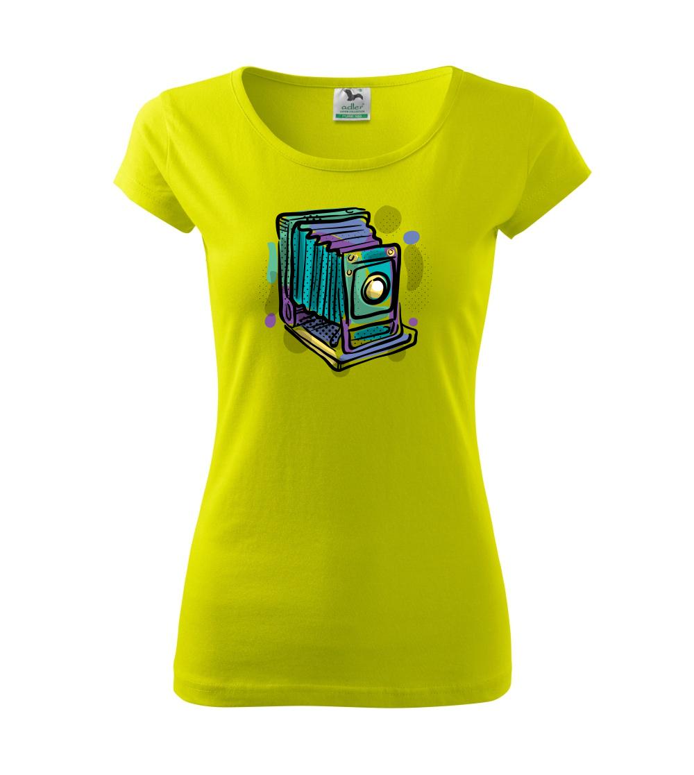 Foťák barevný starý - jedna čočka