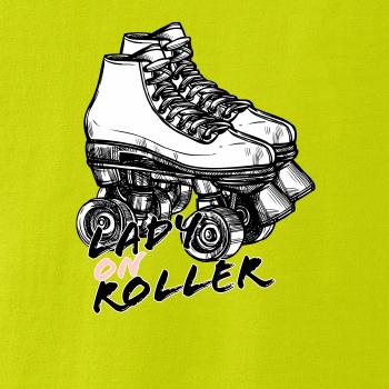 Lady on roller