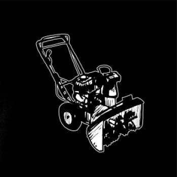 Sněhová fréza kresba