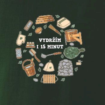 Vydržím i 15 minut sauna