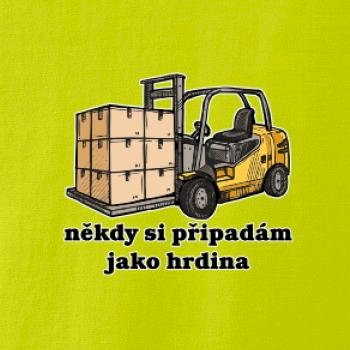 Někdy si připadám jako hrdina ještěrka