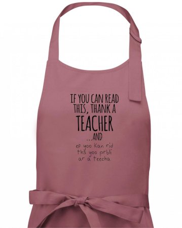If you can read this - teacher
