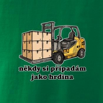 Někdy si připadám jako hrdina ještěrka
