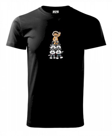 Psí spřežení animované