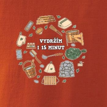 Vydržím i 15 minut sauna
