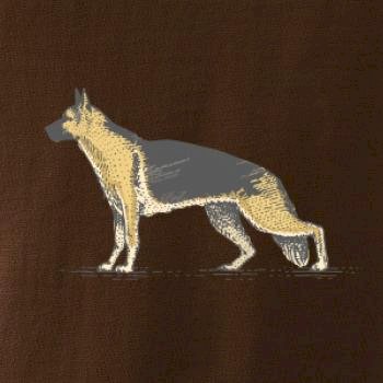 Vintage German shepherd