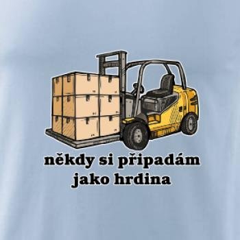 Někdy si připadám jako hrdina ještěrka