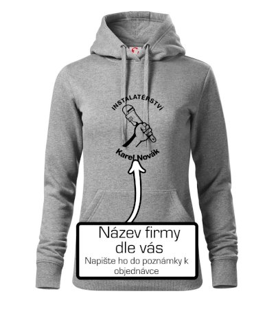 Instalatérství vlastní nápis