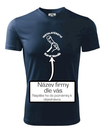 Instalatérství vlastní nápis