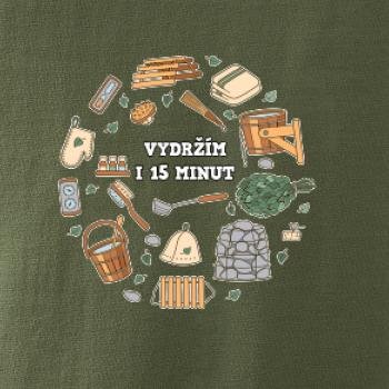Vydržím i 15 minut sauna