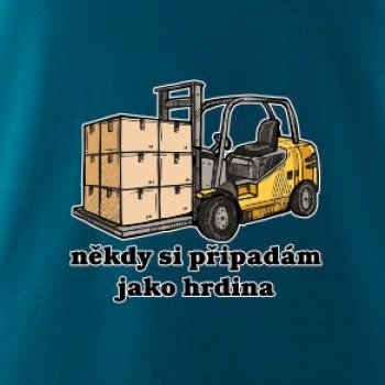 Někdy si připadám jako hrdina ještěrka