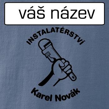 Instalatérství vlastní nápis