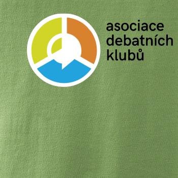 Asociace debatních klubů logo s textem