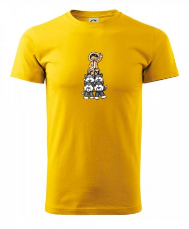 Psí spřežení animované