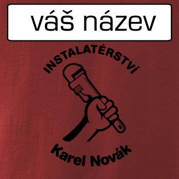 Instalatérství vlastní nápis