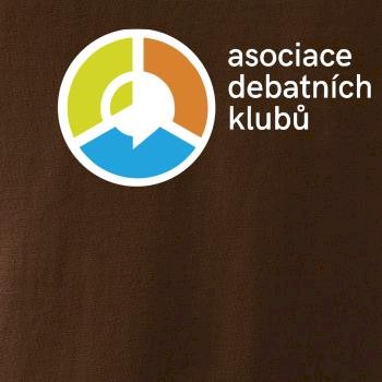 Asociace debatních klubů logo s textem