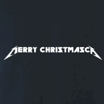 Merry Christmasca nápis