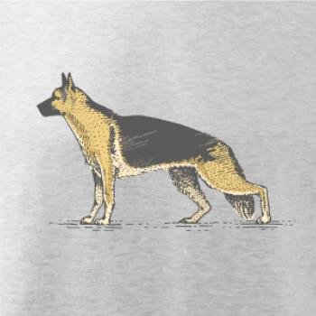 Vintage German shepherd