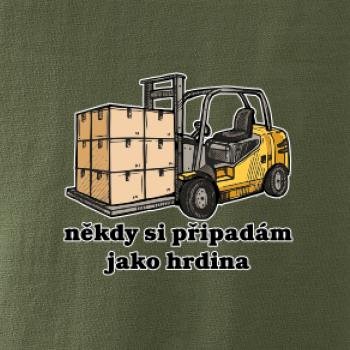 Někdy si připadám jako hrdina ještěrka