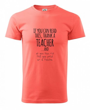 If you can read this - teacher