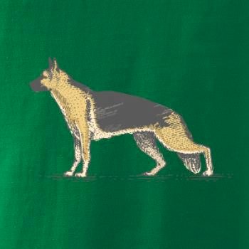 Vintage German shepherd