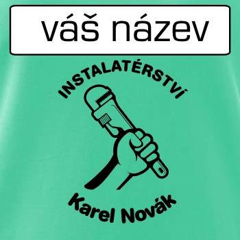 Instalatérství vlastní nápis