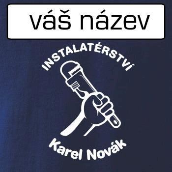 Instalatérství vlastní nápis