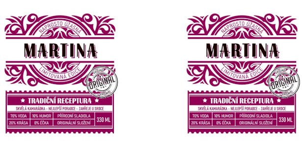 Hrnek - Se jménem - Martina