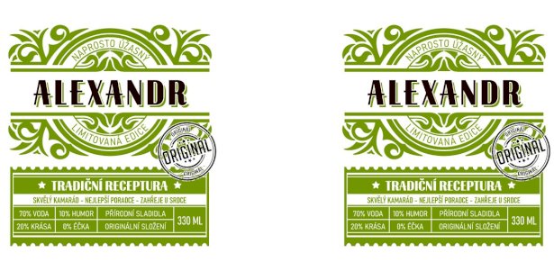 Hrnek - Se jménem - Alexandr
