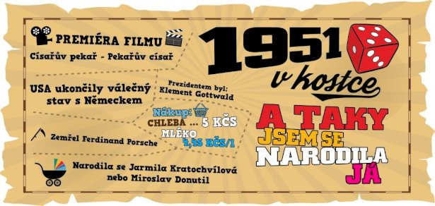 Hrnek - 1951 v kostce pro ženu