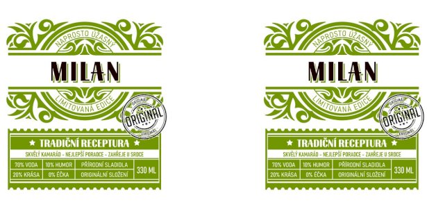 Hrnek - Se jménem - Milan