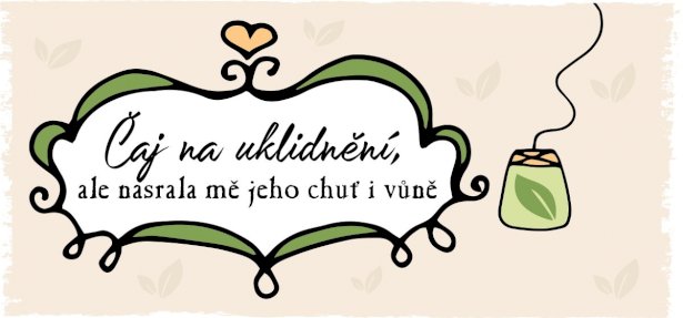 Hrnek - Čaj na uklidnění