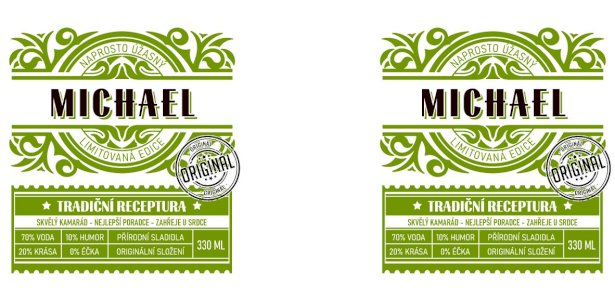 Hrnek - Se jménem - Michael