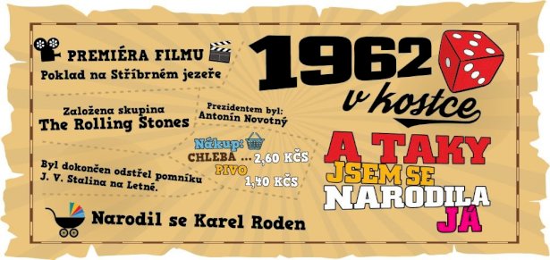 Hrnek - 1962 v kostce pro ženu