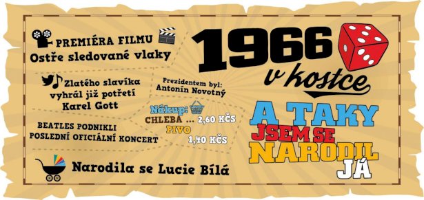 Hrnek - 1966 v kostce pro muže