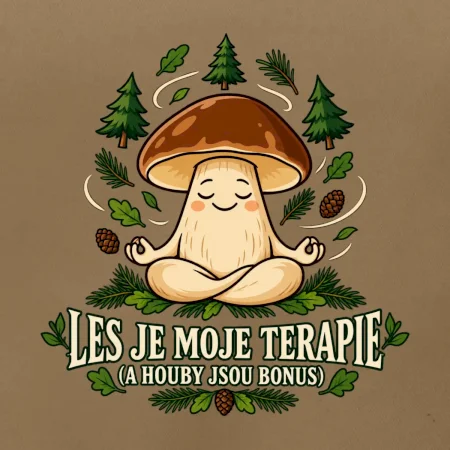 Les je moje terapie, houby jsou bonus