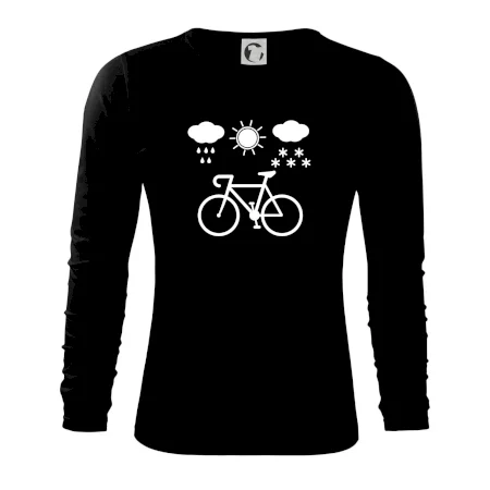 Cyklista za každého počasí