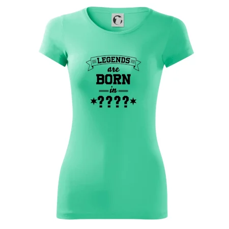 Legends are born in (tvůj měsíc narození)
