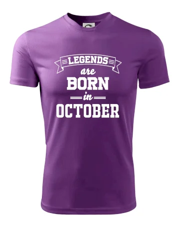 Legends are born in October