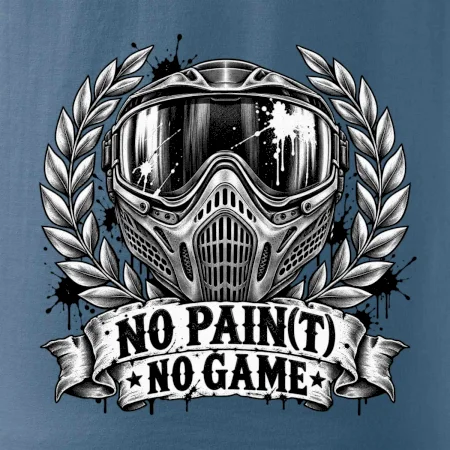 Motiv no paint no game s maskou