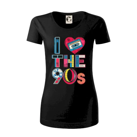 I love 90s - srdce a kazeta