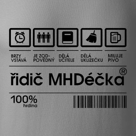 Čárový kód -  Řidič MHD