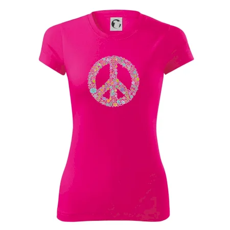 Peace symbol lístečky
