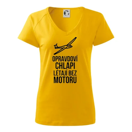 Opravdovi chlapi létají bez motoru