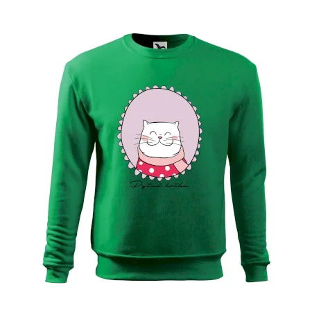 Pyšná kočka fialová