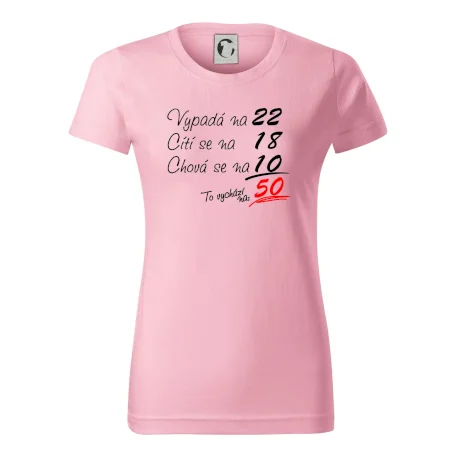 Vypadá, cítí se, chová se - 50 let