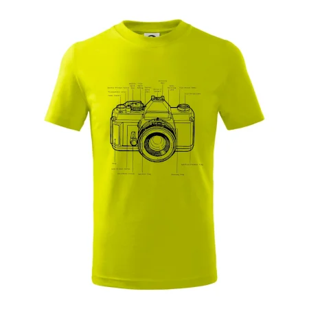 Nákres starý fotoaparát