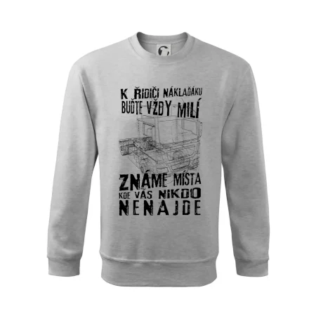 K řidiči náklaďáku buďte vždy milý